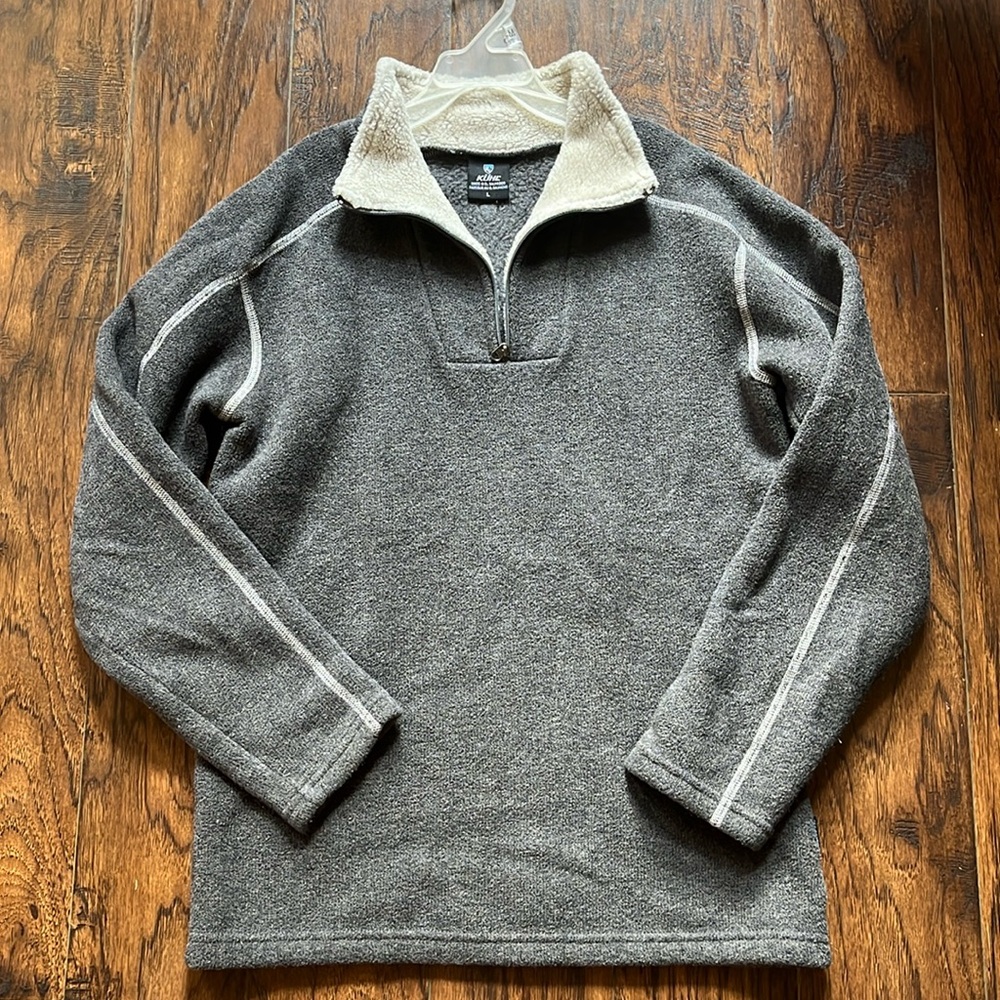 Kuhl boys 1/4 zip, size large
